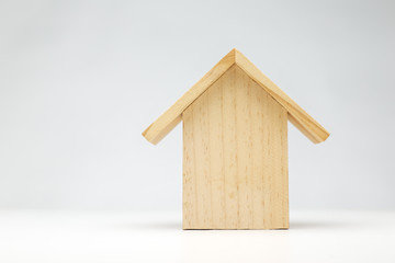Obraz na płótnie Canvas wooden toy house