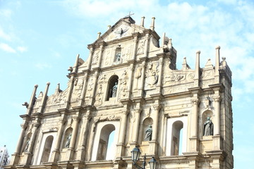 Fototapeta premium The Ruin of St. Paul’s, Macau