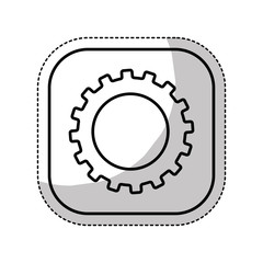 gears machine isolated icon vector illustration design