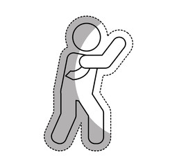 businessman avatar isolated icon vector illustration design
