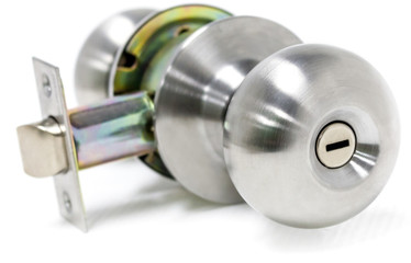 Door Knobs on wood door