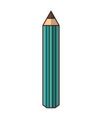 pencil school supply icon vector illustration design