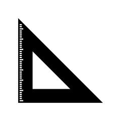 rule school supply icon vector illustration design