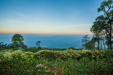 Obraz premium Beautiful Monlan Mountain