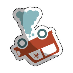 car isurance service icon vector illustration design