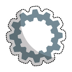 gears machine isolated icon vector illustration design