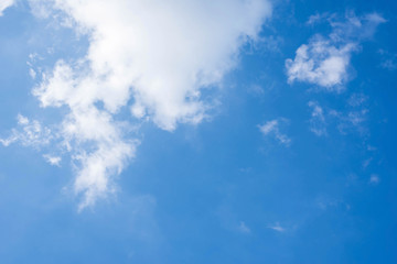 Beautiful blue sky