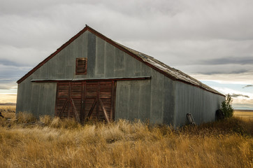 Barn with Metal Siding