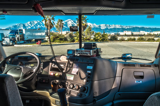 The view of a trucker
