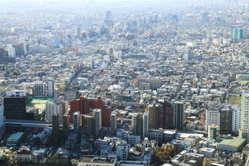 Cityscape of Shinjuku,Tokyo,Japan