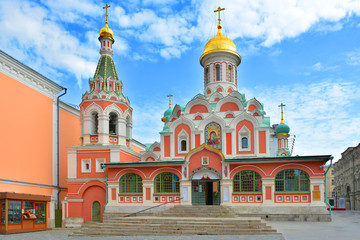 Fototapeta na wymiar Moscow. Kazan Cathedral