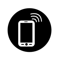 Mobile Phone Icon illustration design
