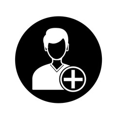 User sign icon illustration design