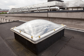 an Dome on the roof