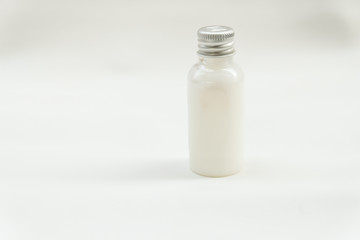 Bottle on white