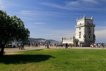 Fototapeta premium Tour de Belem Portugal Lisbonne