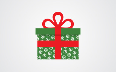 Vector gift box icon 