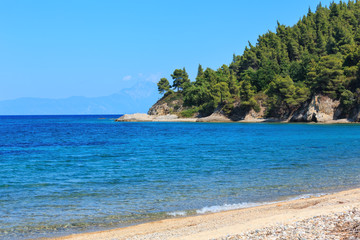 Fototapeta premium Aegean sea coast (Chalkidiki, Greece).