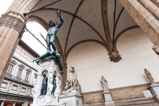 Perseus with the Head of Medusa in Florence