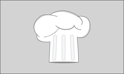 chaff, cook hat vector 