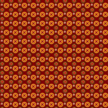 abstract seamless pattern with bottons