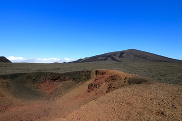 Piton de la Fournaise volcano, Reunion island, indian ocean, France, october 2016


