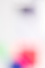 Colorful multi colored de-focused abstract blur background.