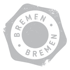 Fototapeta na wymiar Bremen stamp rubber grunge