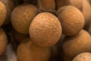 Close up image on longan.

