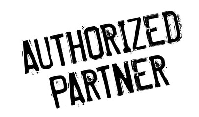 Authorized Partner rubber stamp