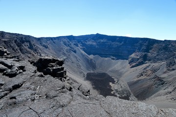 Piton de la Fournaise volcano, Reunion island, indian ocean, France, october 2016
