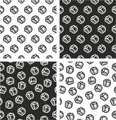 Handshake Aligned & Random Seamless Pattern Set