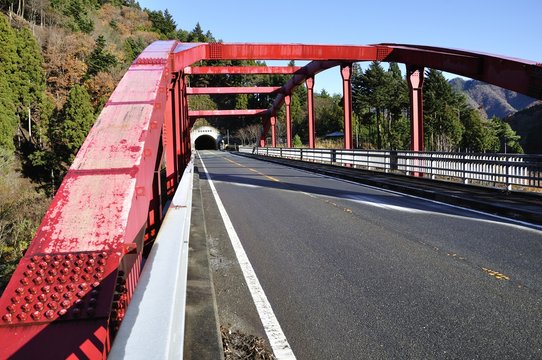 宮ヶ瀬湖 釜田川橋