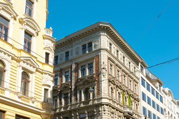 Viennese Classical style building, Austria, Europe