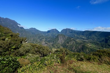 forest of belouve , circus of salazie , Reunion Island National Park, France , october 2016
