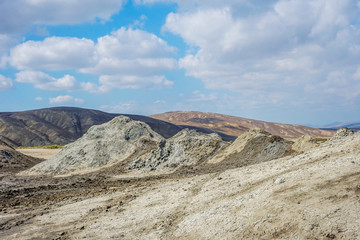 Mud volcano crater, Gobustan, Azerbaijan