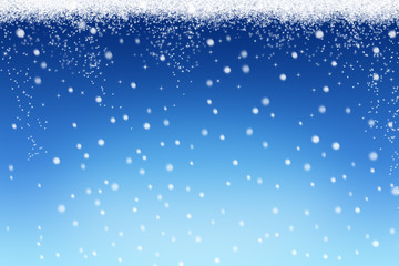 Weihnachten Hintergrund Schneeflocken Winter