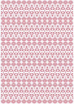 Polynesian Pattern Background For Business