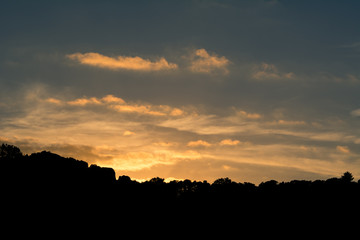 Yellow sunset