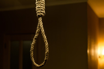 Suicide rope loop.