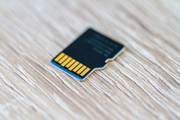 Micro-Sd Karte, Fokus auf den Chip
