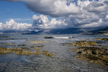 Beach at Crete in Summer