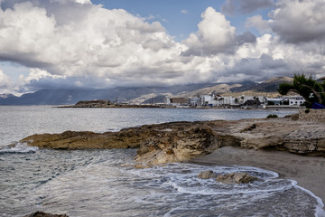 Beach at Crete in Summer
