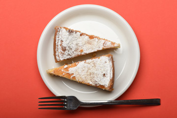 apple pies on white plate