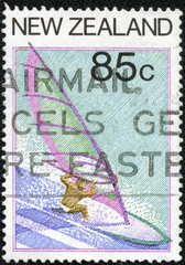  stamp printed in New Zealand from the 