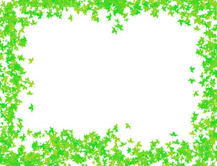 pattern picture green frame for decoration
