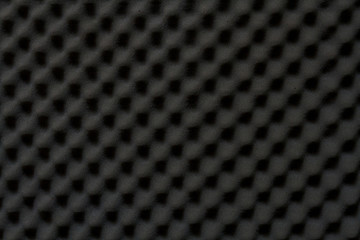Background of sound absorbing sponge, wall soundproofing