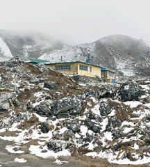 The highest lodge Chhukhung (4730 m) - Everest region, Nepal, Himalayas