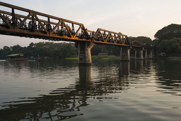 Bridge on the River Khwae, Kanchanaburi, Thailand