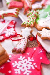 Plate of cookies handmade